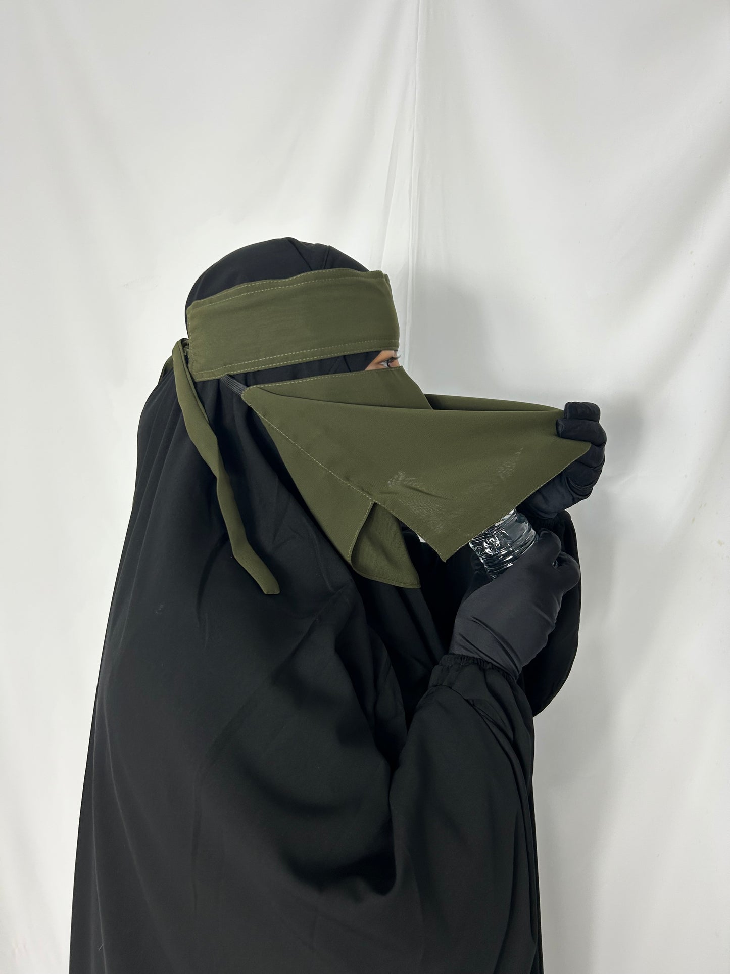 9’ Easy-Eating Niqab- Khaki