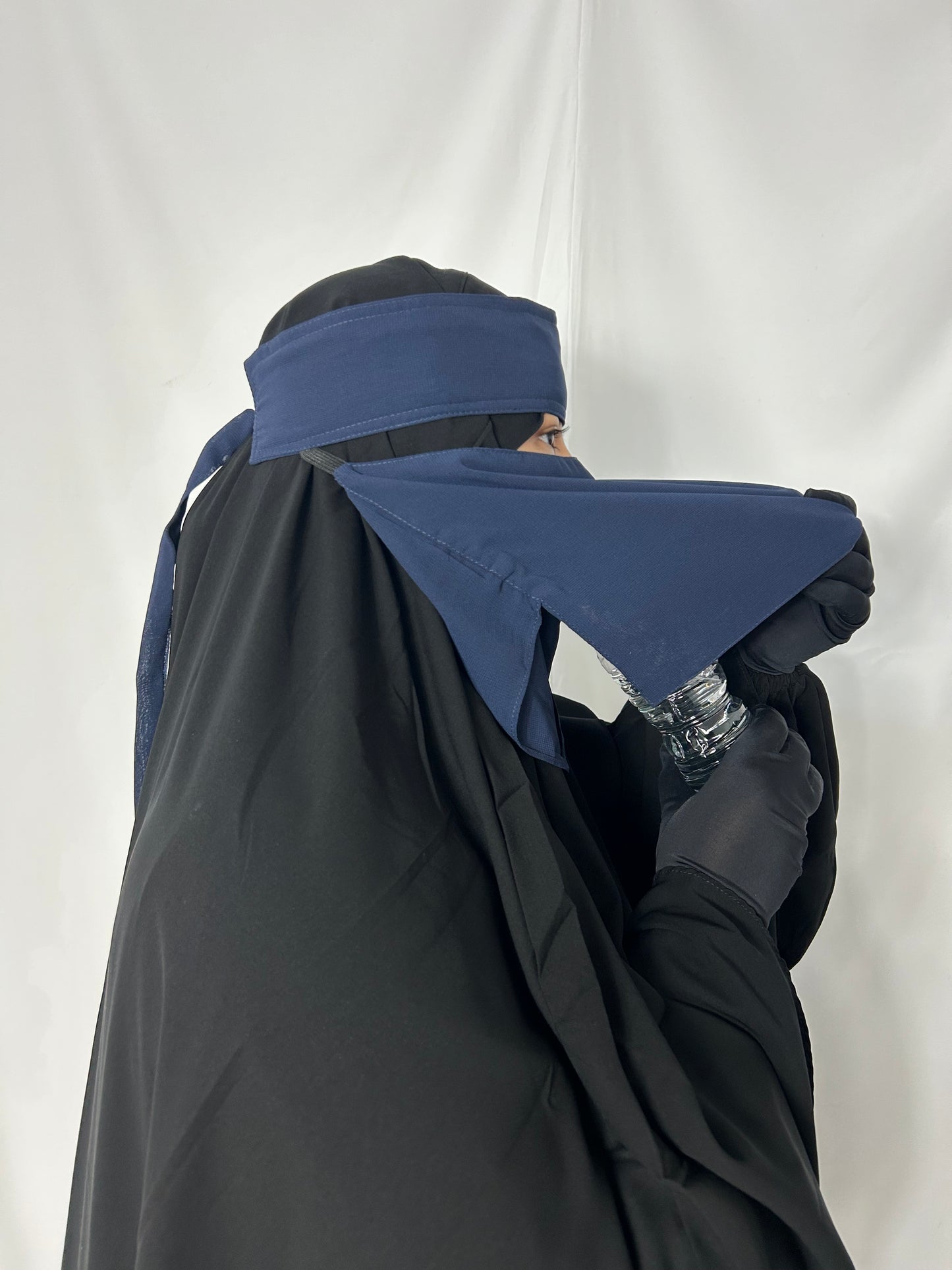 9’ Easy-Eating Niqab -Navy
