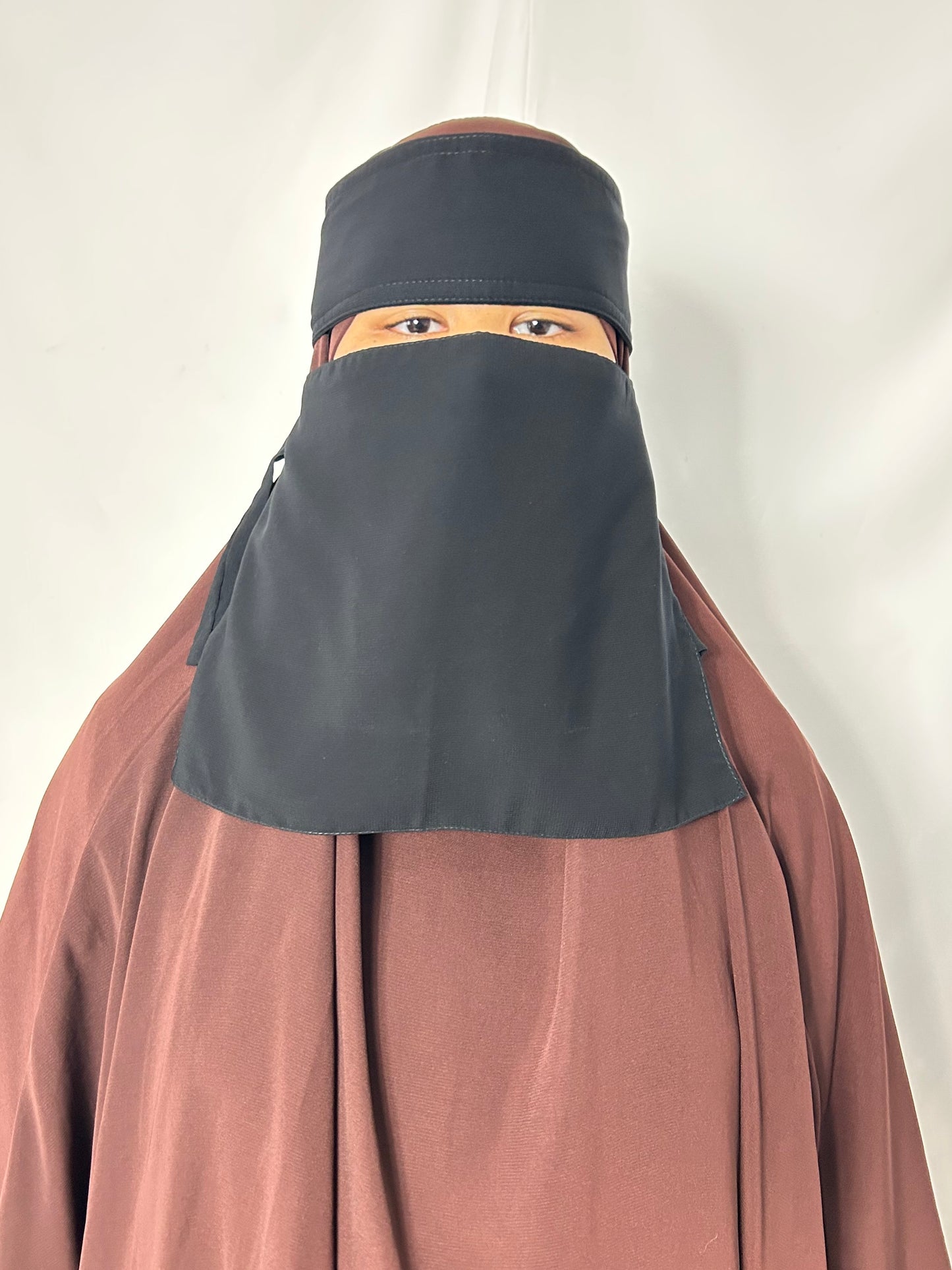 9’ Easy-Eating Niqab-Black