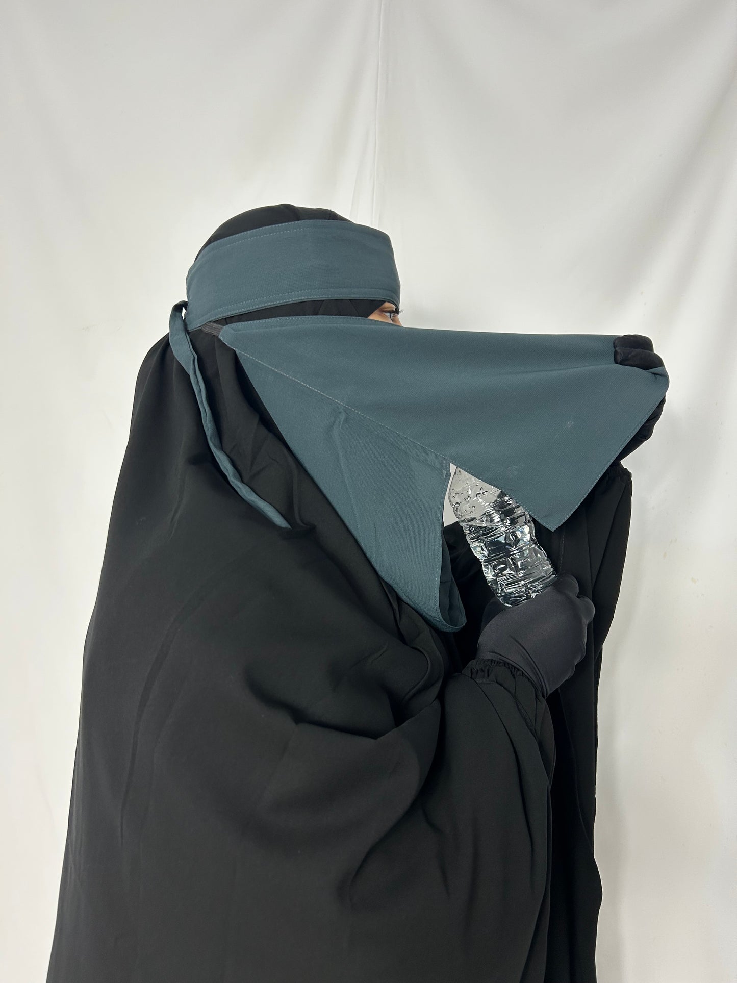 13’ Easy-Eating Niqab- Teal