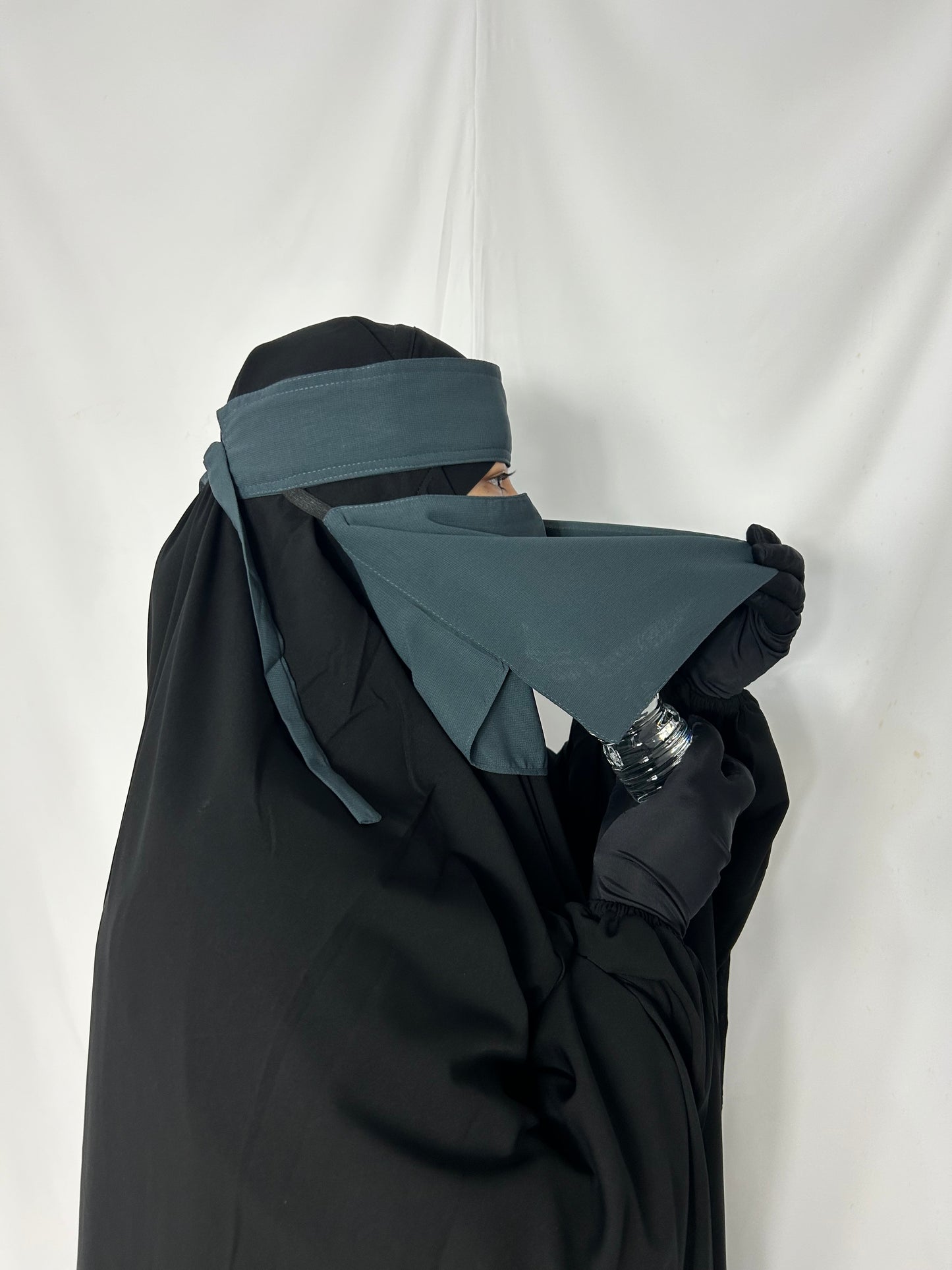 9’ Easy-Eating Niqab - Teal