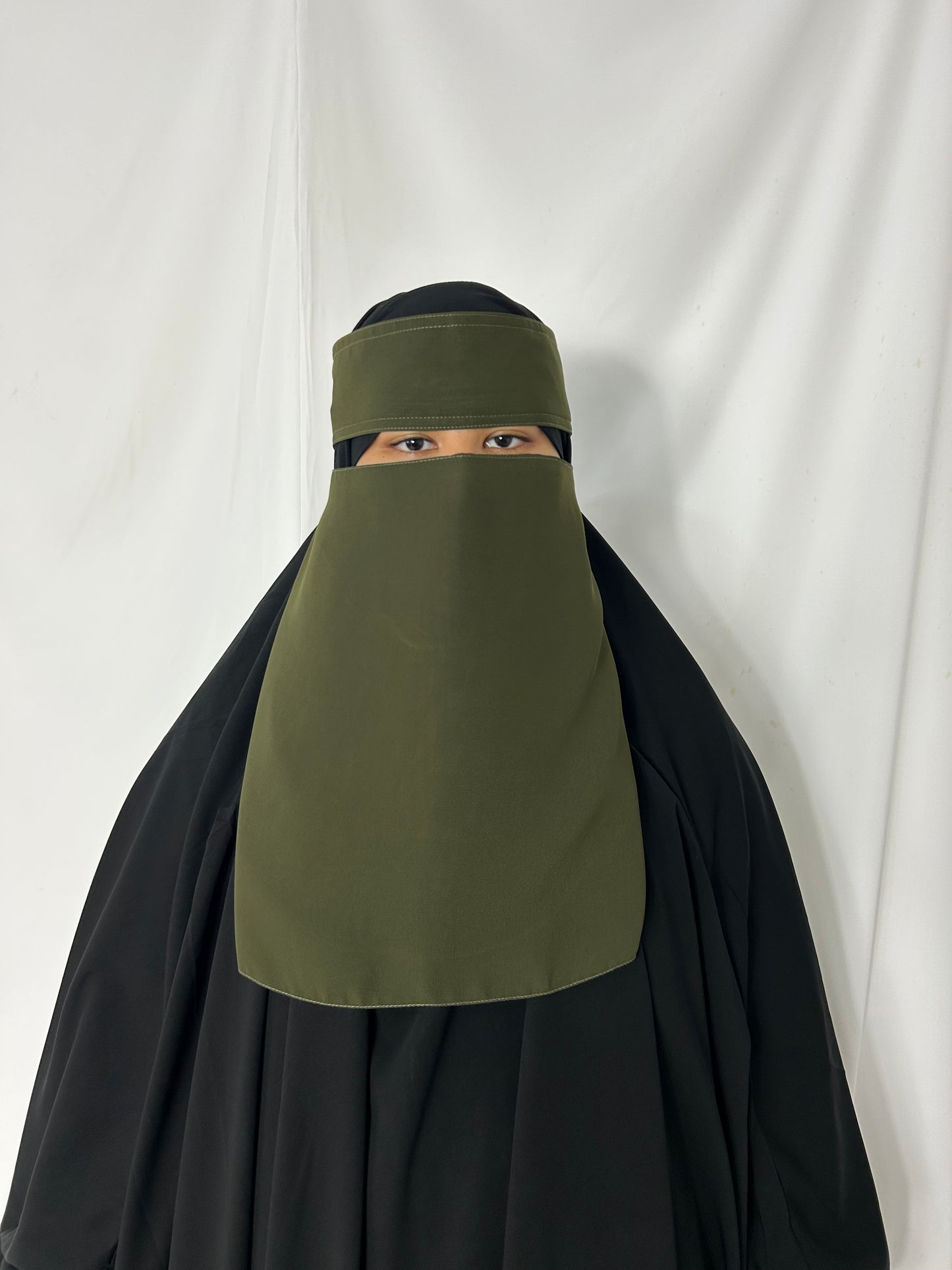 13’ Easy-Eating Niqab- Khaki