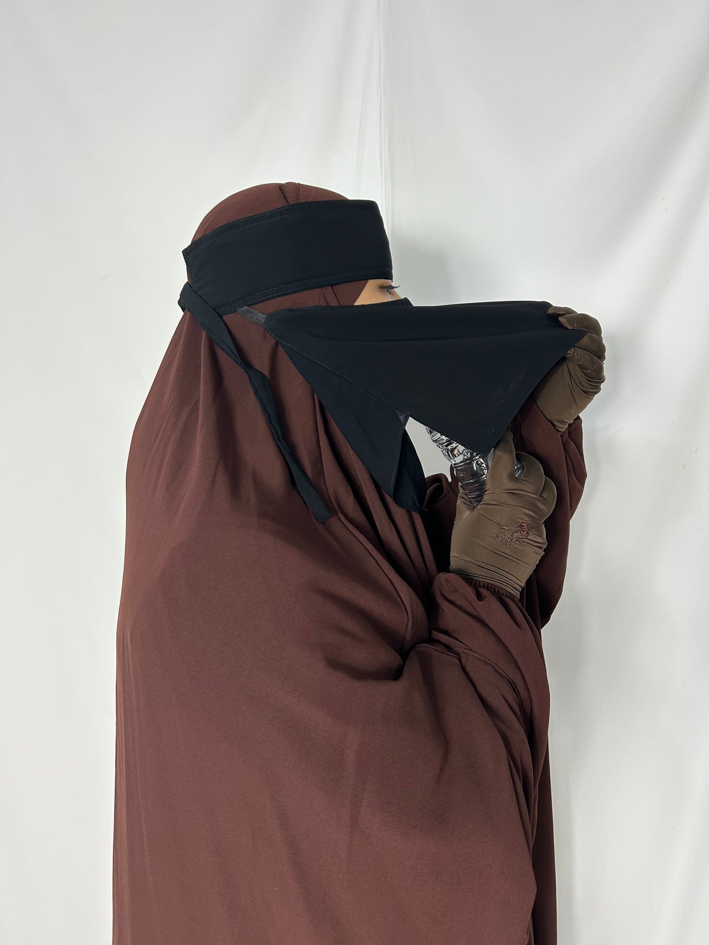 9’ Easy-Eating Niqab-Black
