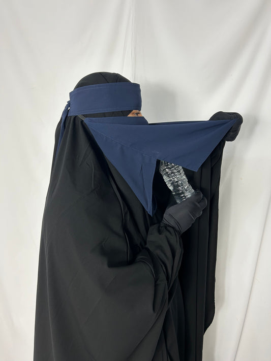 13’ Easy-Eating Niqab - Navy