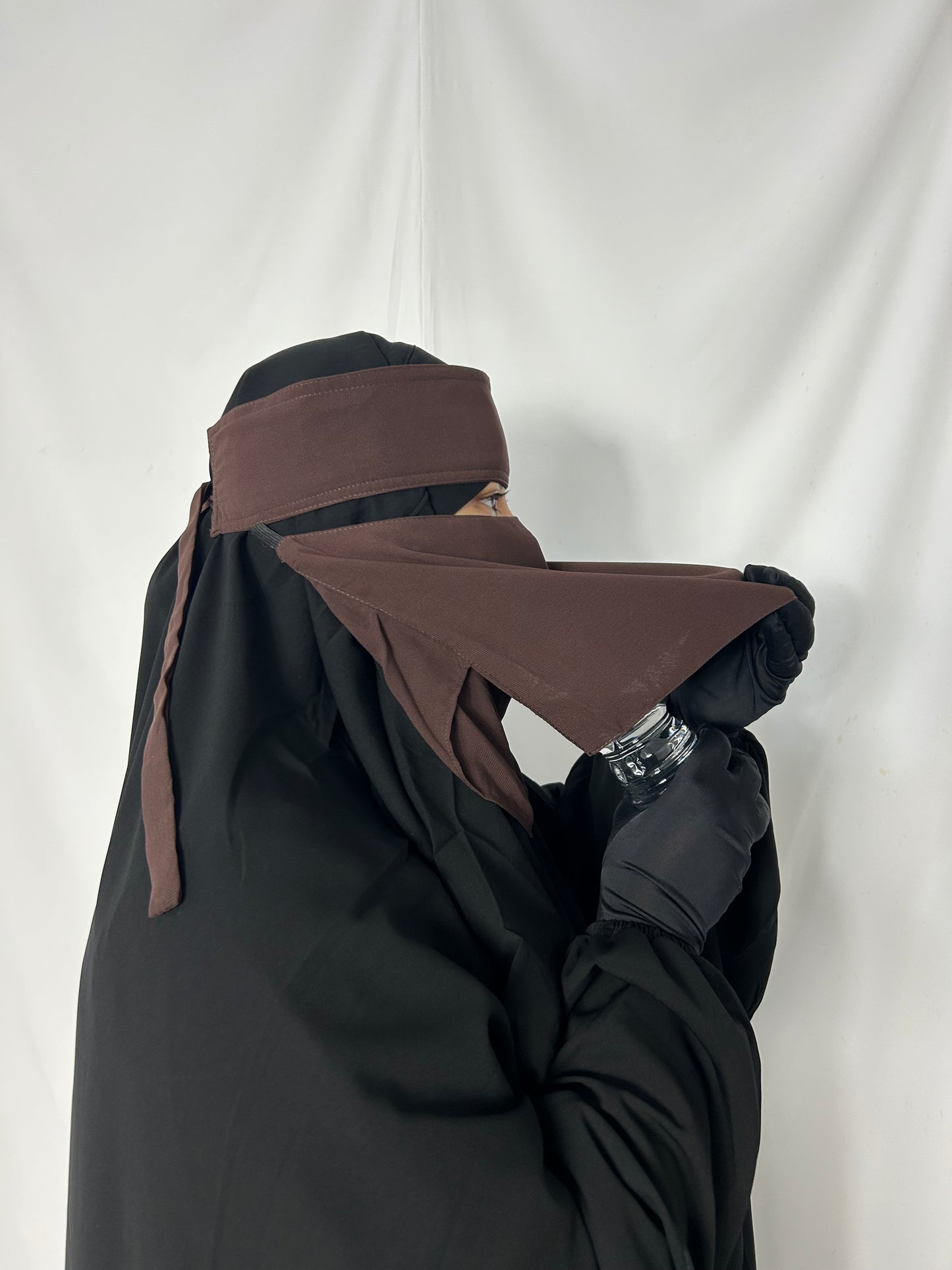 9’ Easy-Eating Niqab - Brown