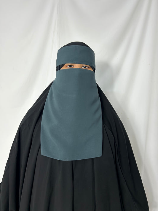 13’ Easy-Eating Niqab- Teal
