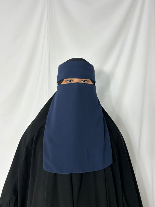 13’ Easy-Eating Niqab - Navy