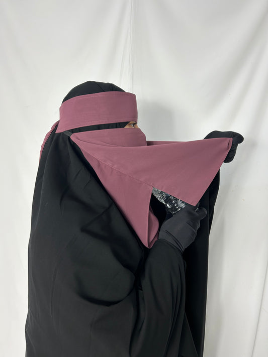13’ Easy-Eating Niqab- Dusty Pink