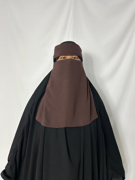 13’ Easy-Eating Niqab - Brown