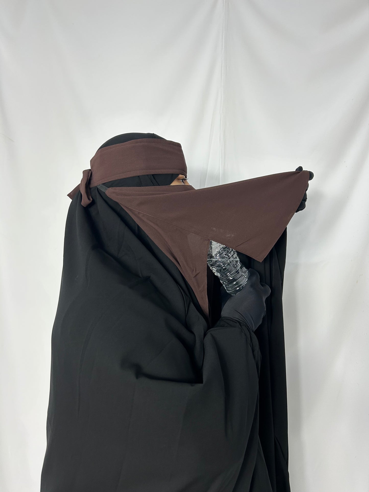 13’ Easy-Eating Niqab - Brown