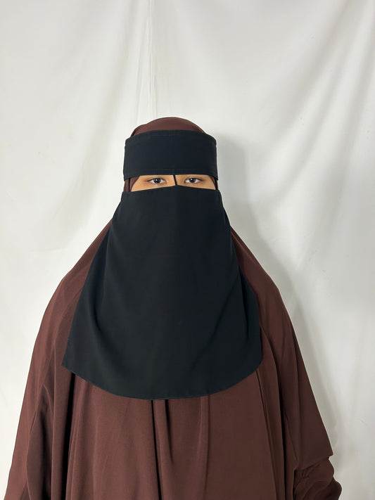 13’ Easy-Eating Niqab With Nose String