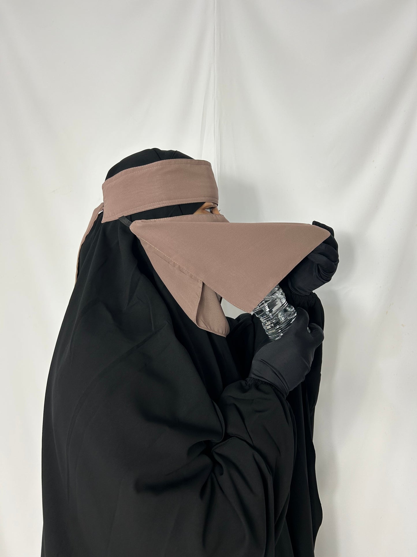 9’ Easy-Eating Niqab -Taupe