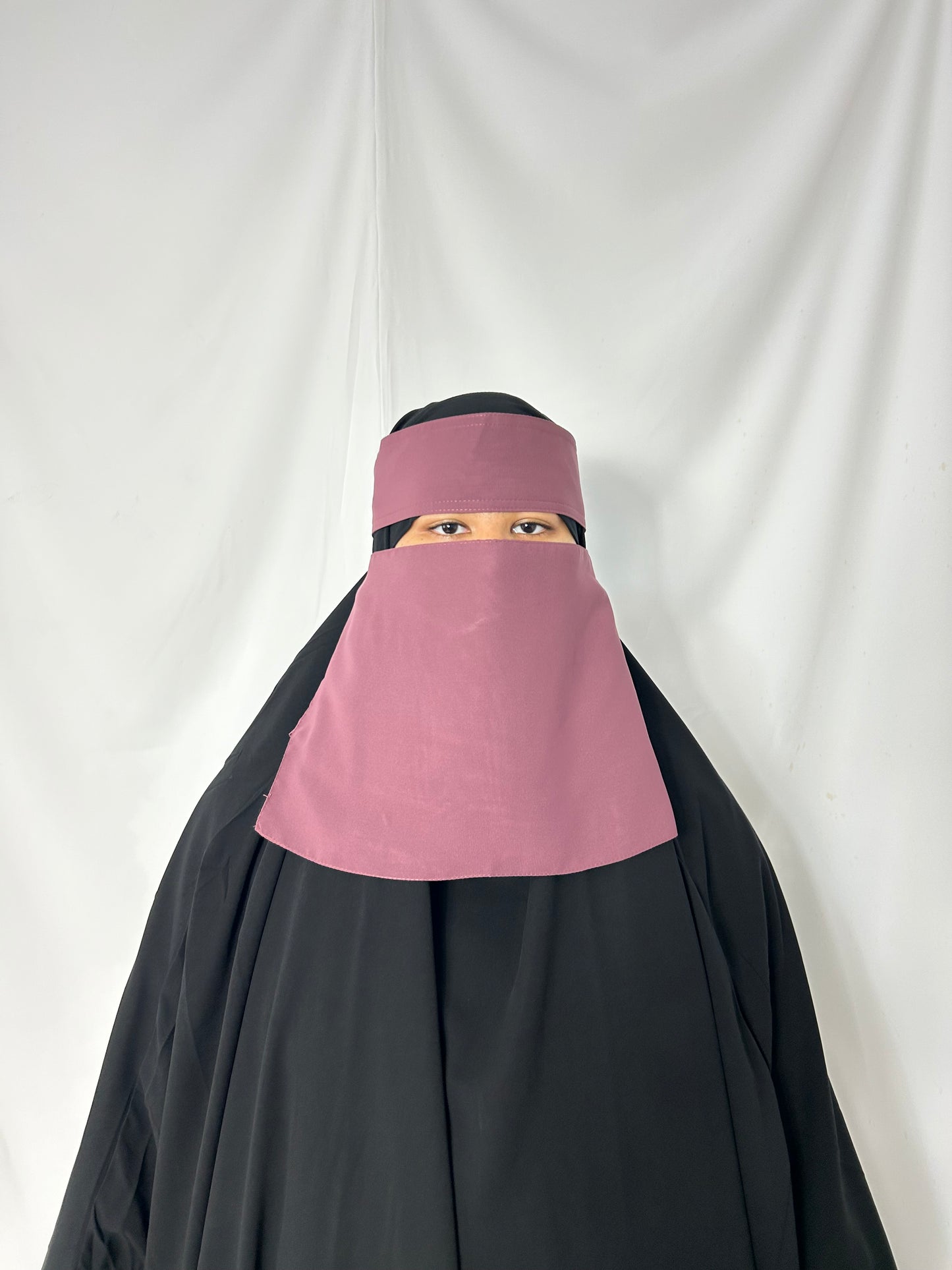 9’ Easy-Eating Niqab -Dusty Pink